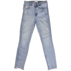 Zara Light Blue Skinny Jeans